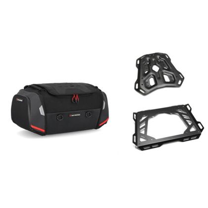 Sacoche de selle SW-MOTECH RACKPACK (42 litres) COMPLET AVEC SUPPORT - Noir