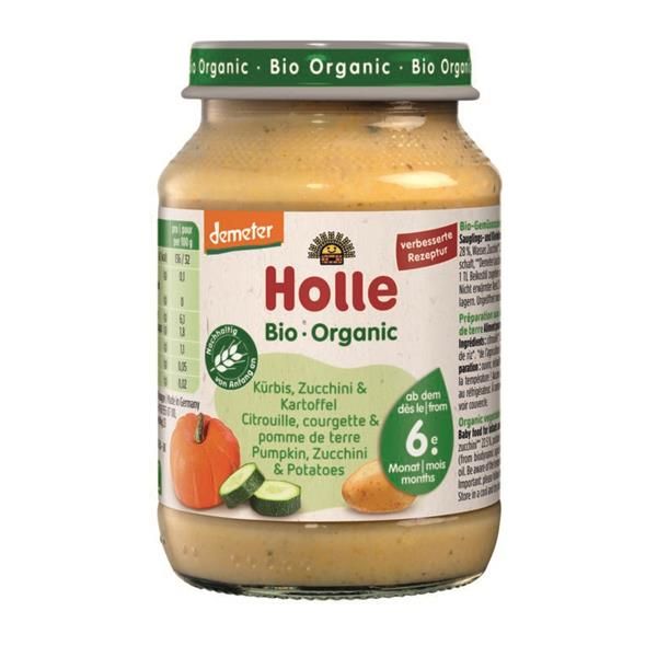 Puré Batata Abóbora E Curgette Biológico