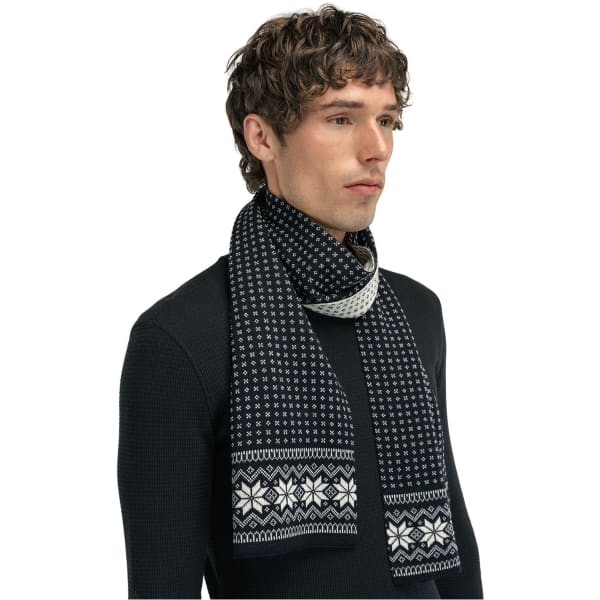 Tour de cou DALE OF NORWAY GARMISCH SCARF BLACK/WHITE