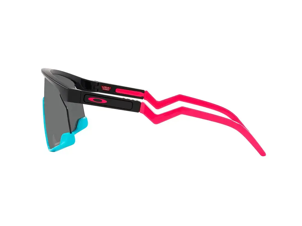 Oakley Bxtr Sport Zonnebril Prizm Black Lens Mat Zwart/Blauw/Roze