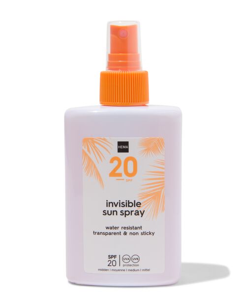 spray solaire invisible SPF20 - 200 ml
