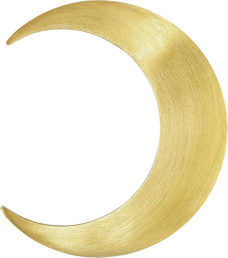 Jane Kønig Massive Half Moon Stud Guld
