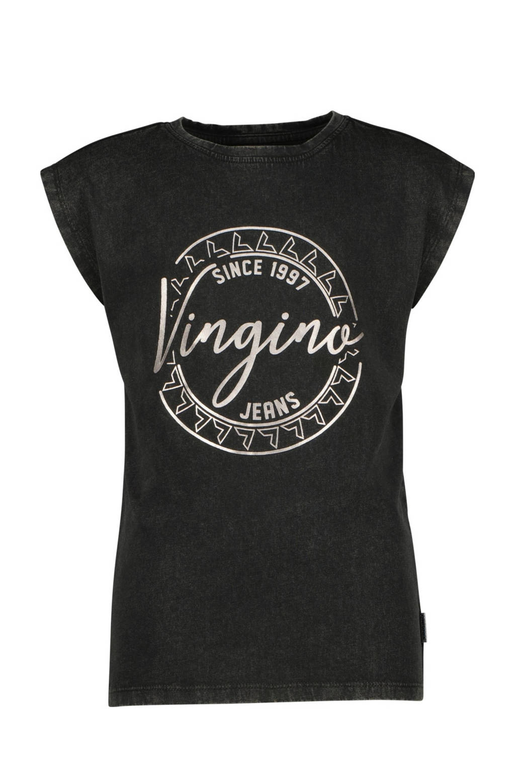 Vingino T-shirt HARINE met printopdruk zwart