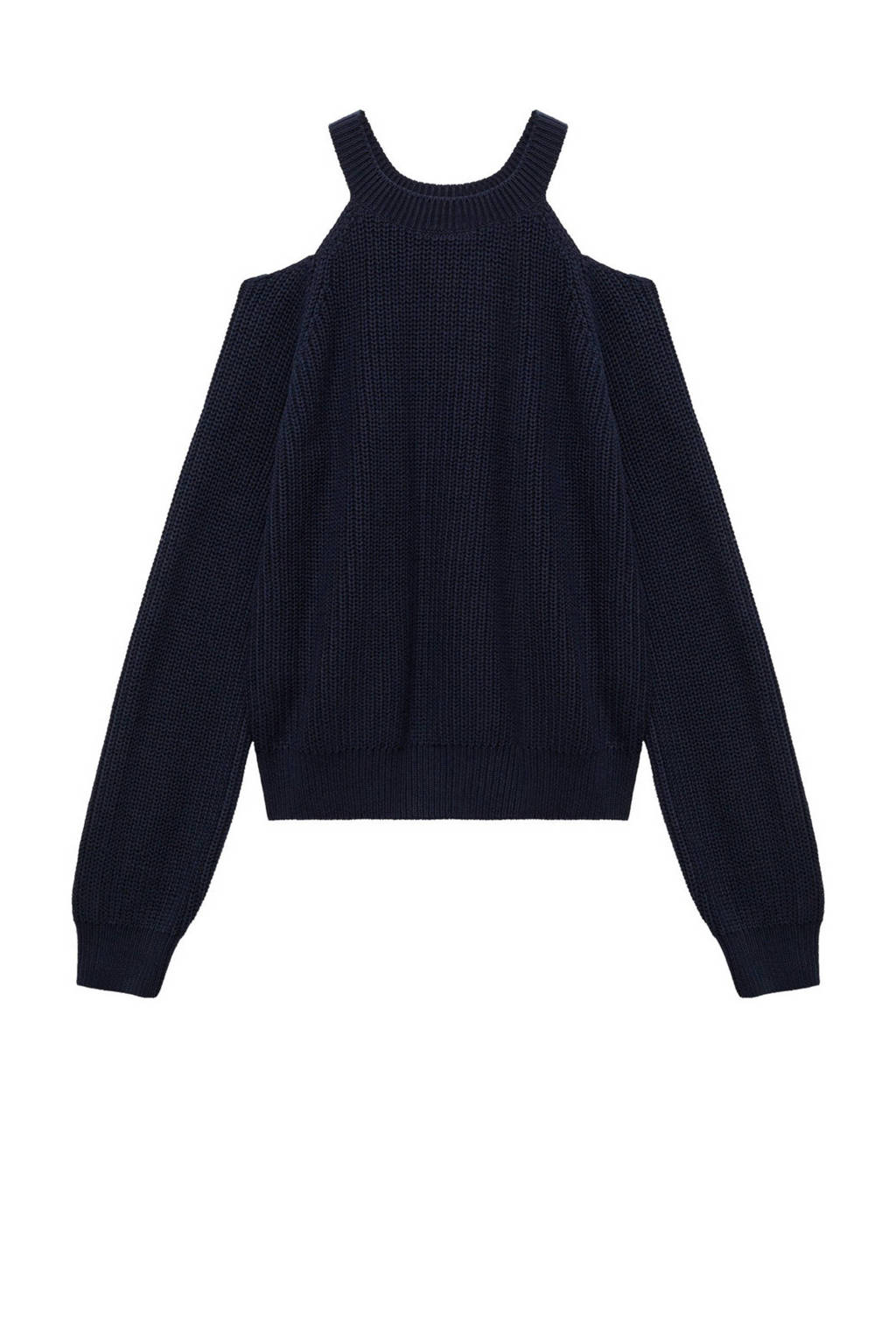 MANGO TEEN gebreide trui donkerblauw