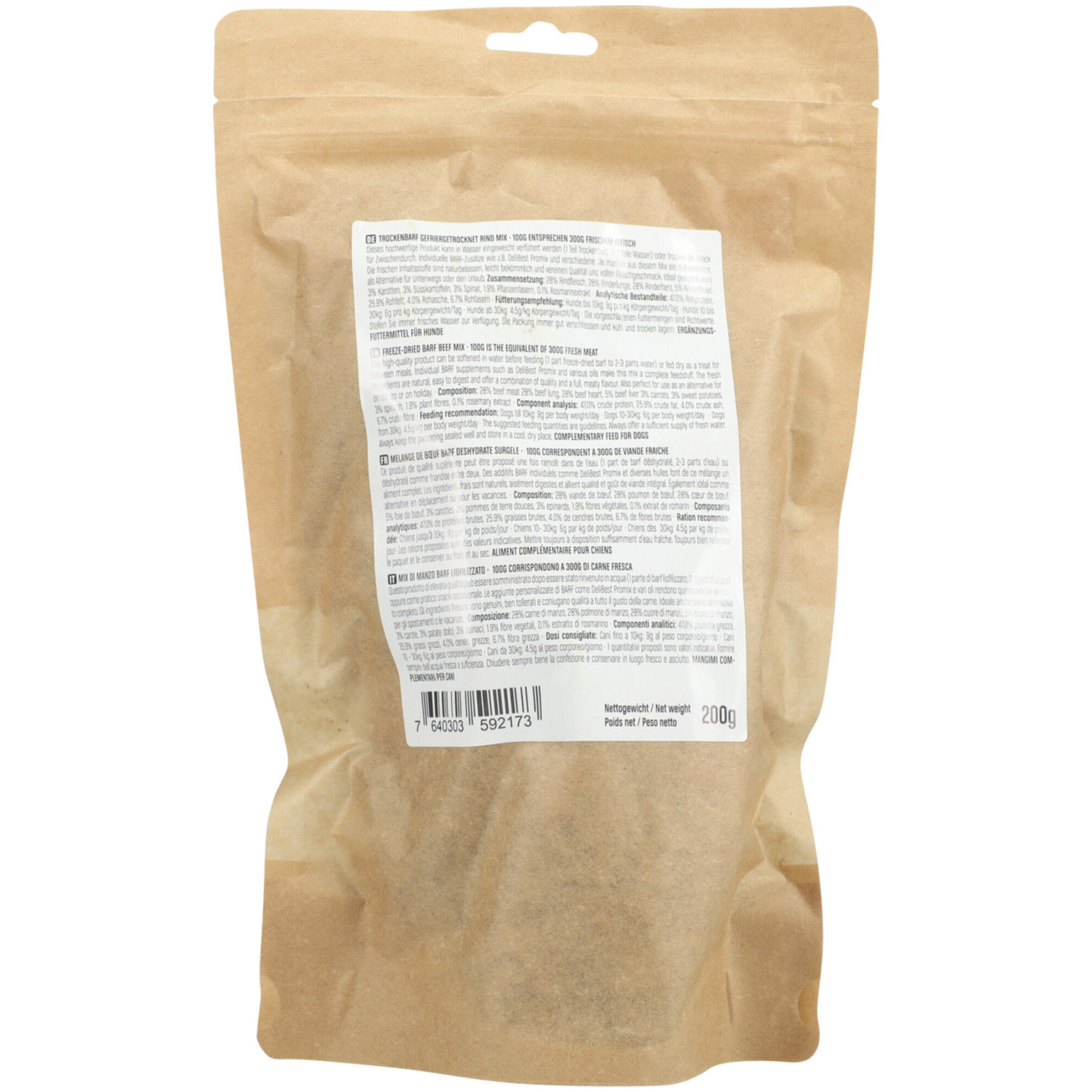 DeliBest Swiss Barf Rind mix