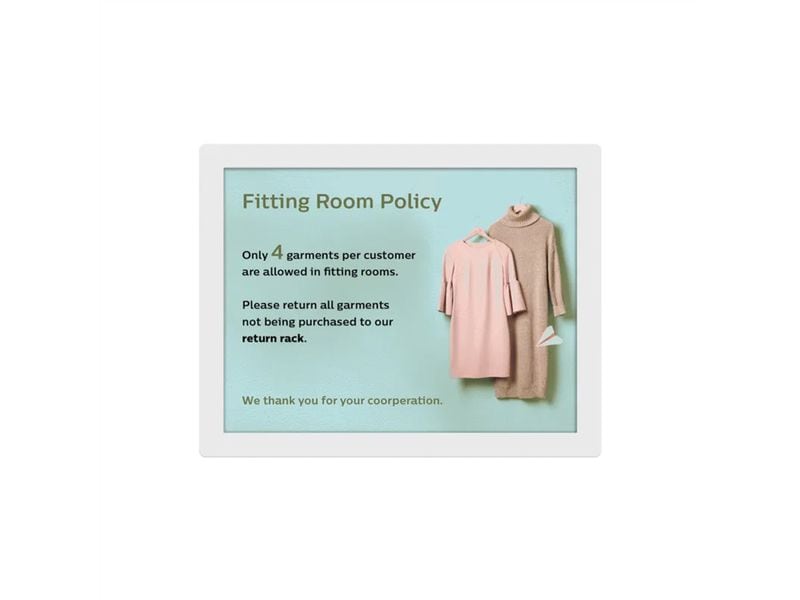 Philips Public Display ePaper 13BDL4150IW/00 13 