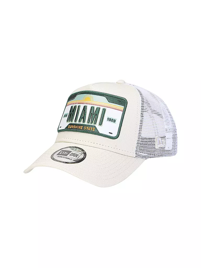 NEW ERA Kappe TRUCKER NY beige