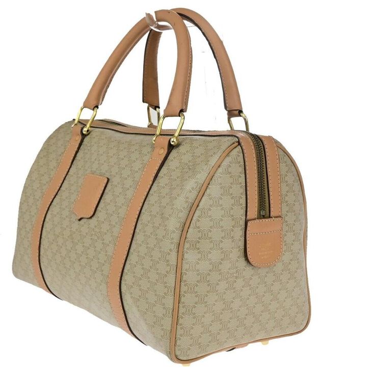 Celine Vintage Celine Travel Bag Beige
