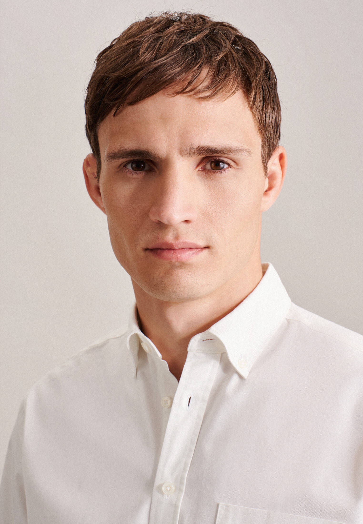 Seidensticker| Herren Casual Hemd Schwarze Rose