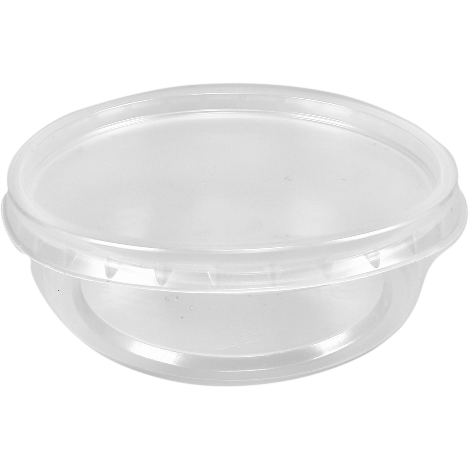 Deksel, cup, PP, rond, Ø101mm, transparant