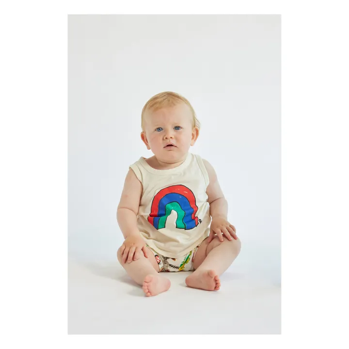 Bobo Choses Débardeur Arc-en-Ciel Bébé | Ecru