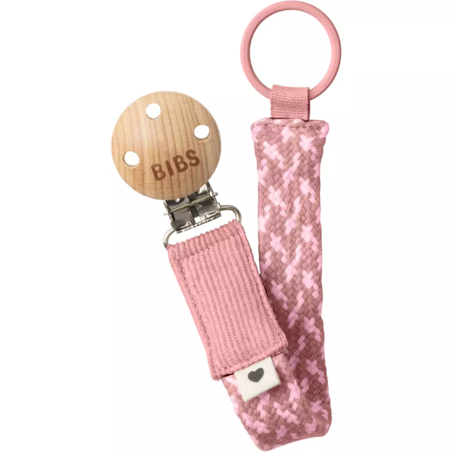 BIBS® Schnullerkette Dusty PinkBaby Pink