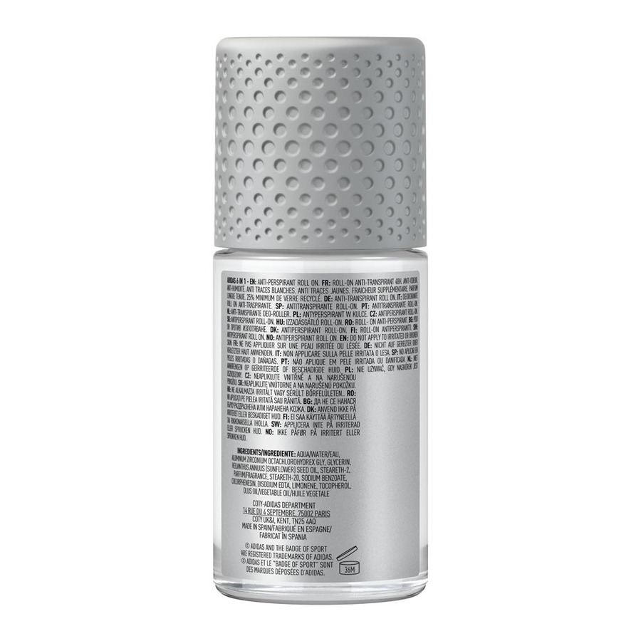 Adidas 6 in 1 Anti-Perspirant Roll On 50ml