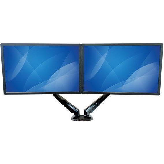 StarTech.com Support de bureau pour 2 écrans avec 2 ports USB et audio passthrough intégrés