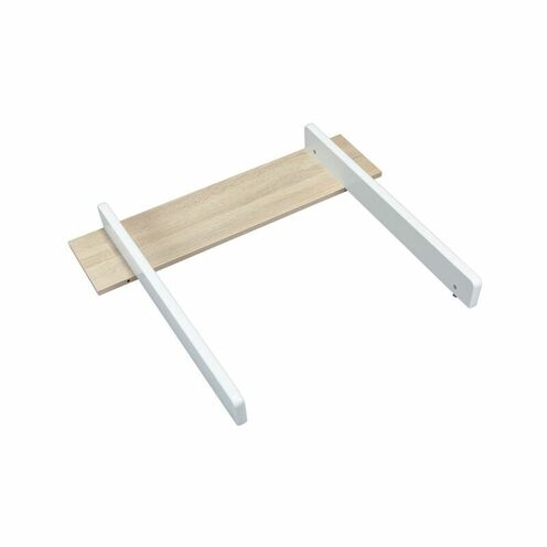 Commode + plan à langer EDEN Bois/Blanc - BEBE9 CREATION