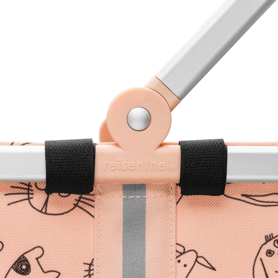 reisenthel® carrybag XS kids cats and dogs rose