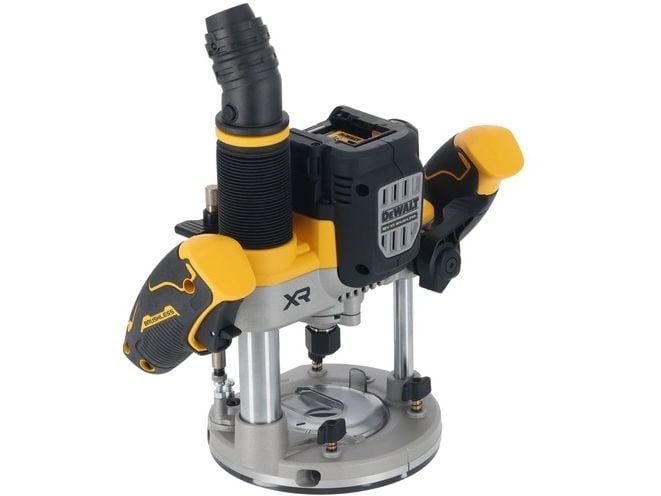 DEWALT 18 Volt Akku-Oberfräse Ohne Akku Kabellose 18 V XR Oberfräse mit bürstenlosem Motor