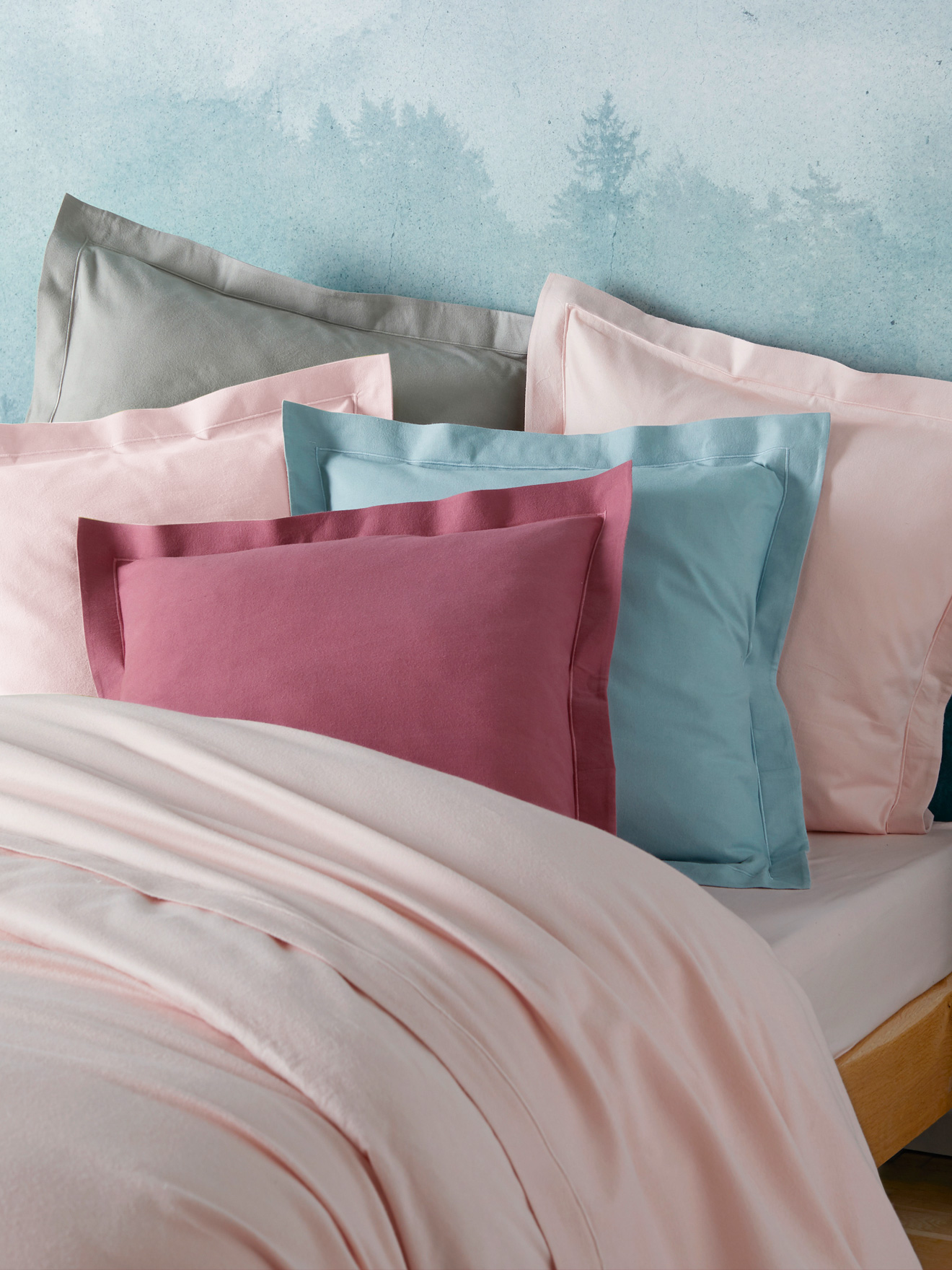 Drap en flanelle unie