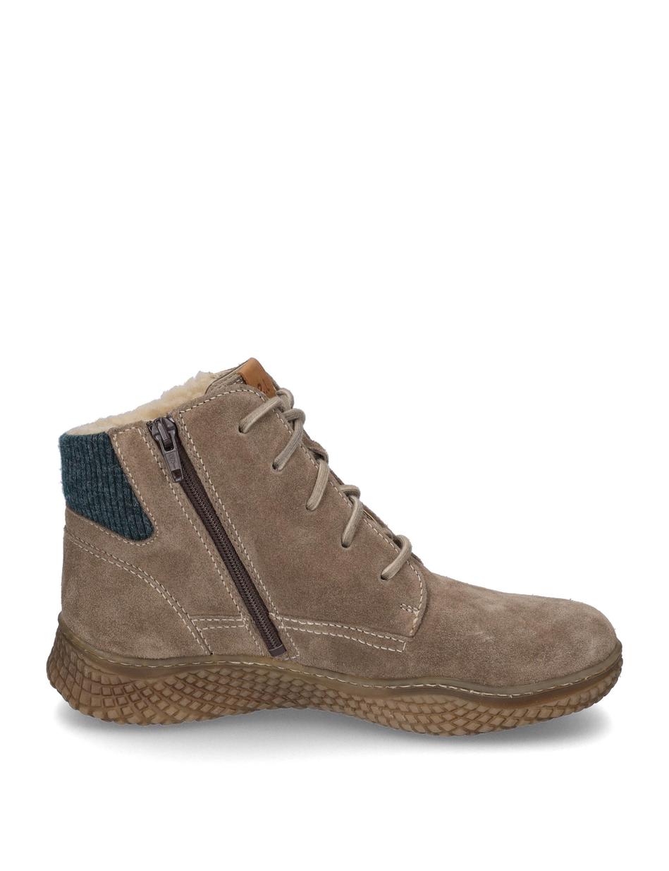 Stiefelette Amelie 09, taupe-kombi