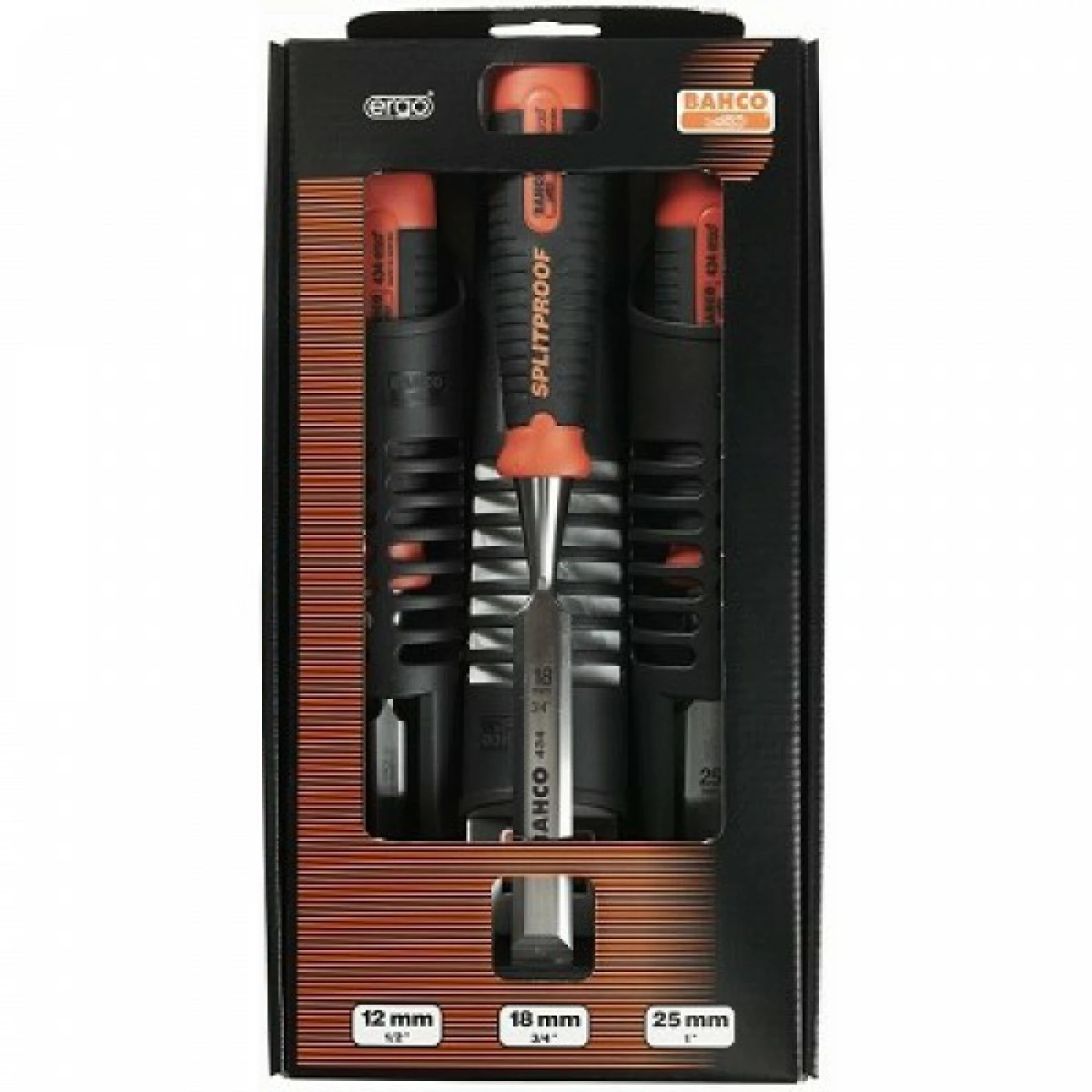 Bahco 434-S3-EUR 3 delige beitel set