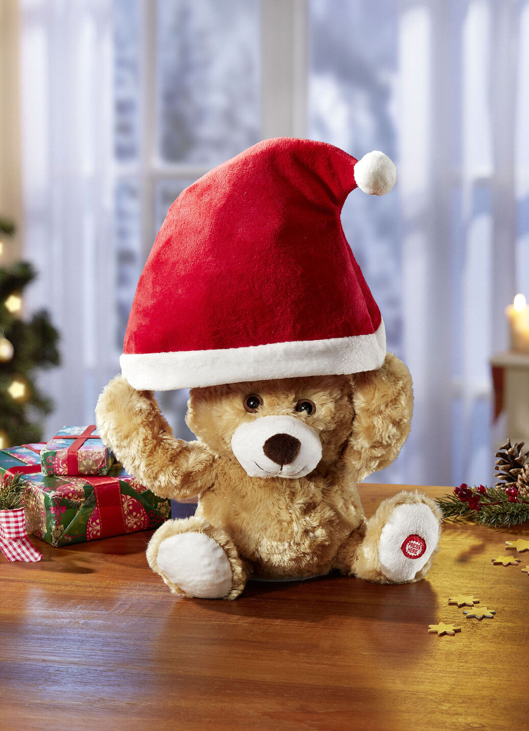 Tanzender Weihnachtsbär