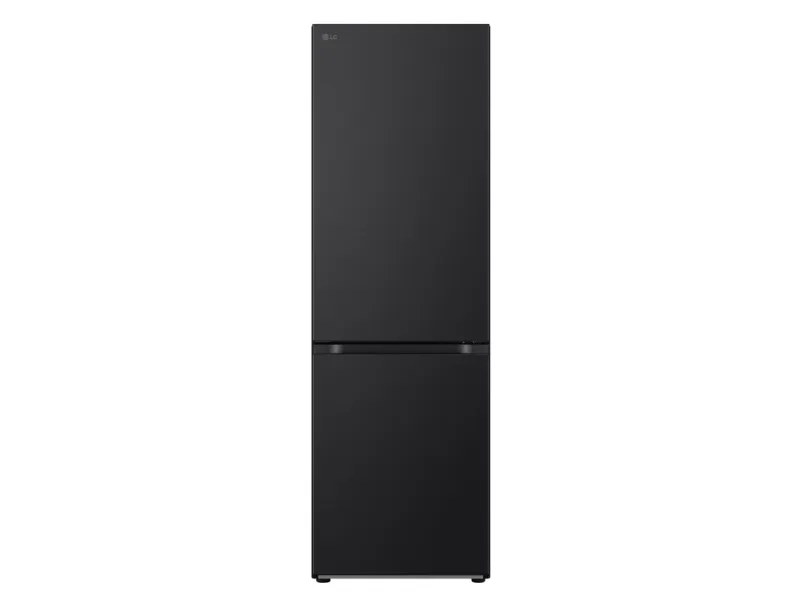 LG GBV3100DEP - Køleskab/fryser - bund-fryser - bredde: 59.5 cm - dybde: 68.2 cm - højde: 186 cm - 344 liter - Klasse D - grafitsort