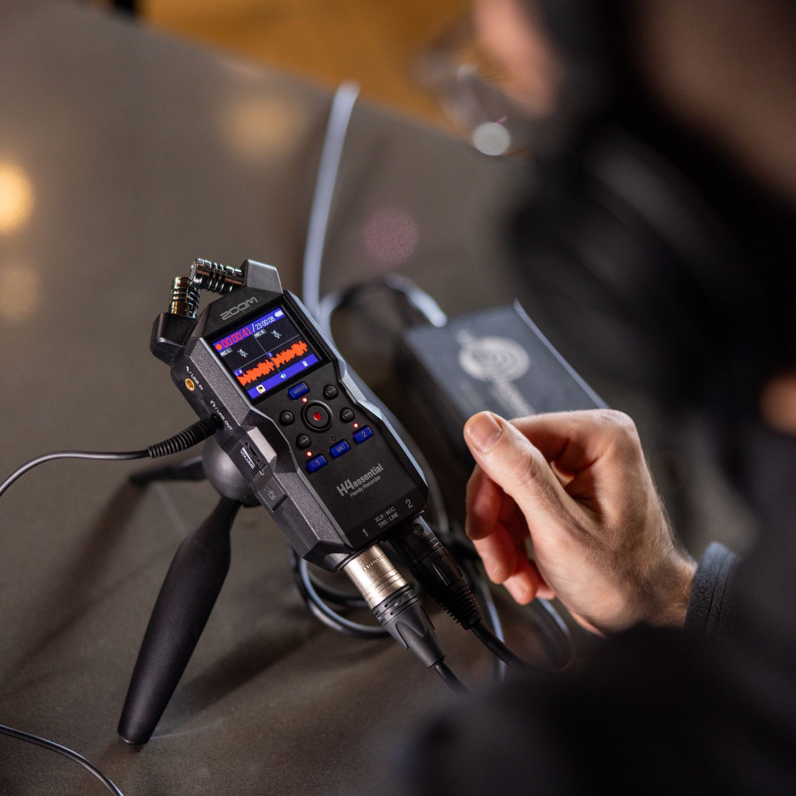 Zoom H4 Essential Lydinnspiller