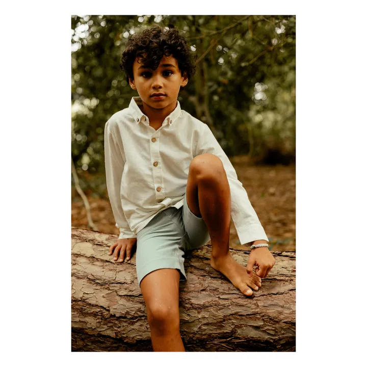 Lililotte Exclusivité Lililotte x Smallable - Chemise Maxime | Blanc cassé