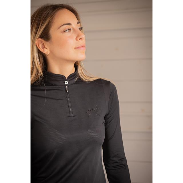 Trainingsshirt Pénélope Techpy Zwart