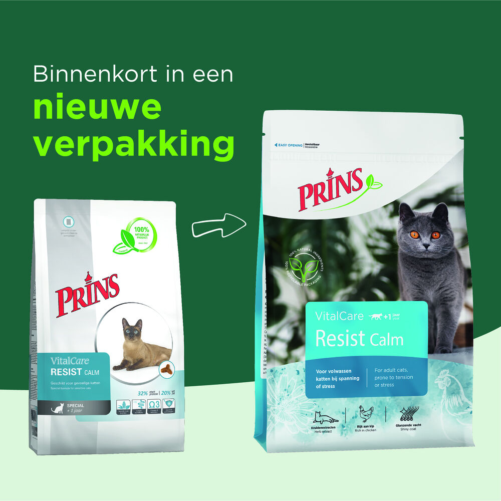 Prins VitalCare Resist - Kattenvoer - 10 Kilogram - gevogelte