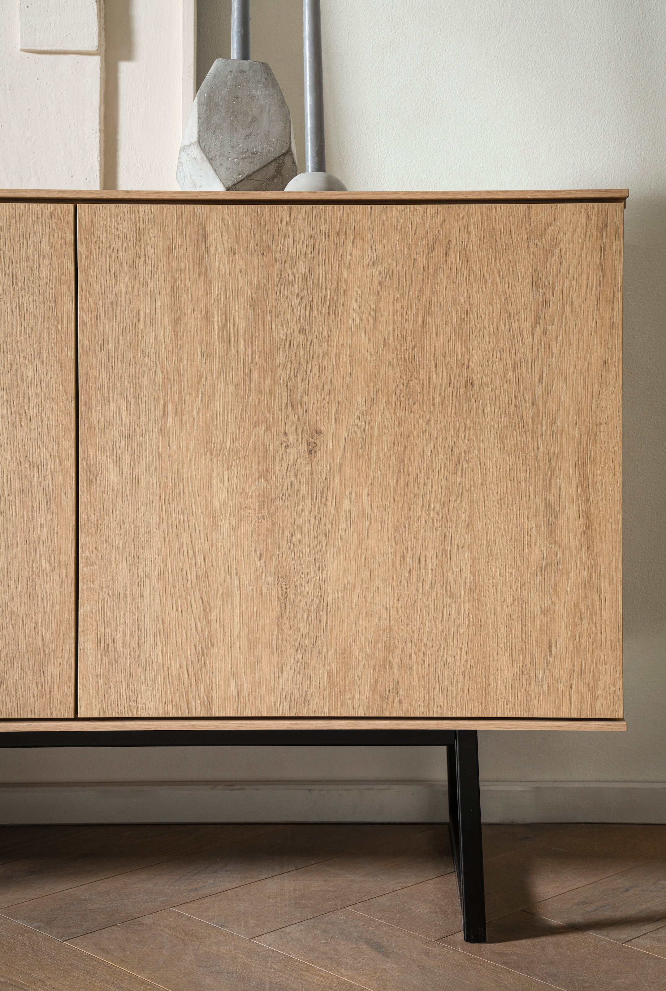 Home affaire Lowboard »Lund, moderner TV-Unterschrank, Kommode mit Kufengestell« ausreichend Stauraum, vielseitig einsetzbar, 200 cm breit