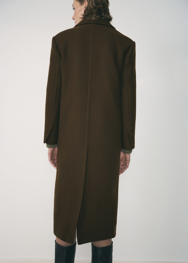 MANGO COAT. -- ATENEA Beige - khaki