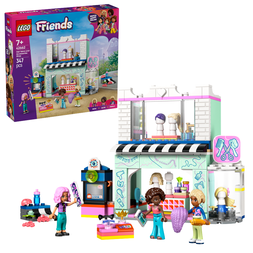 LEGO - LEGO Friends - Frisørsalon og Accessories-butik (42662)