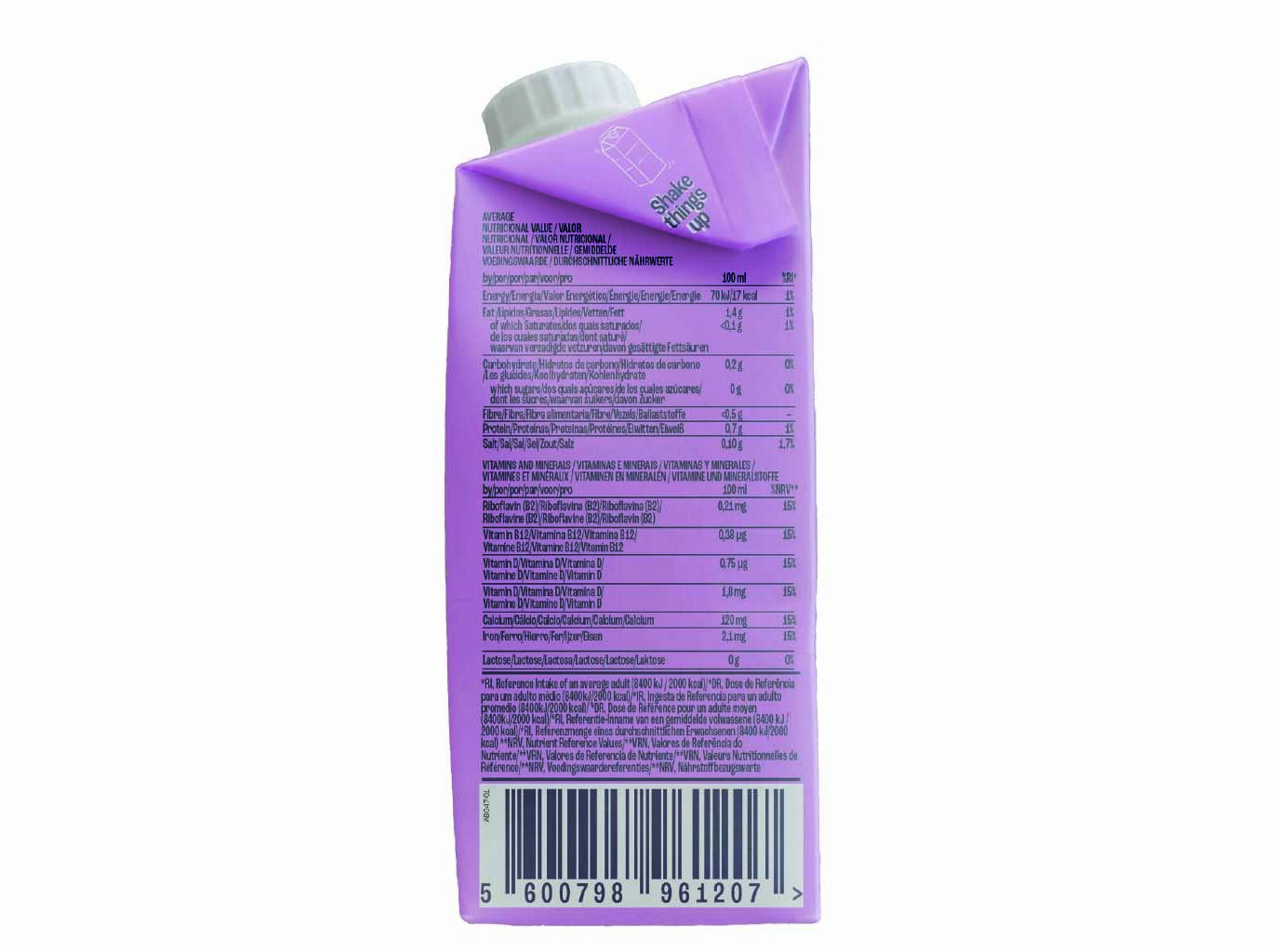 BEBIDA DE AMÊNDOA SHOYCE: 0% AÇUCARES 3X200ML