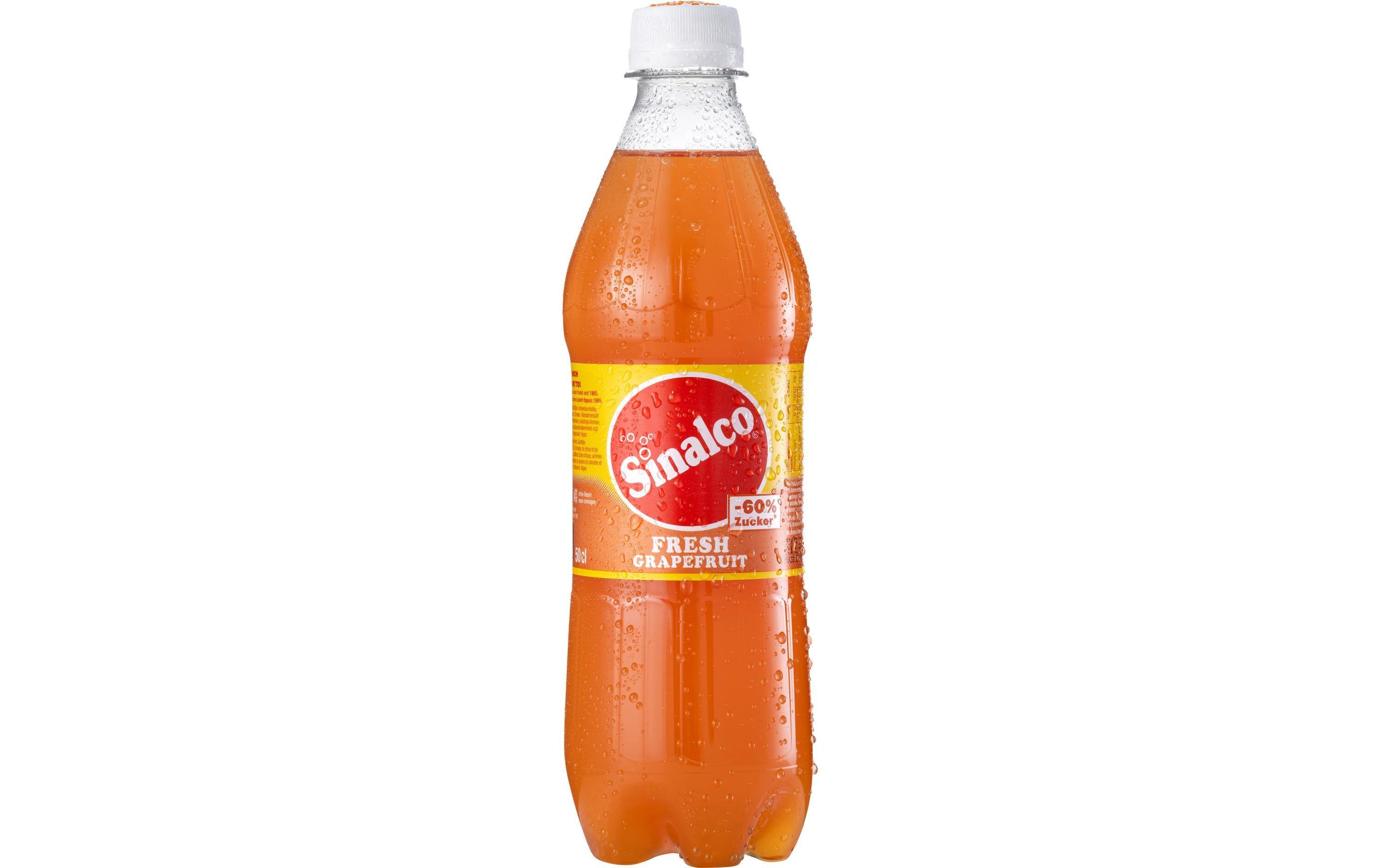 Soft-Drinks Fresh Grapefruit 6 x 0.5 lKalorienarmes Erfrischungsgetränk mit 6% Fruchtsäften