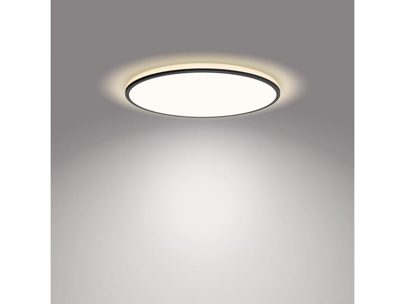 Philips Ozziet Deckenleuchte schwarz 2500 lm SceneSwitch Leuchte zur Deckenmontage