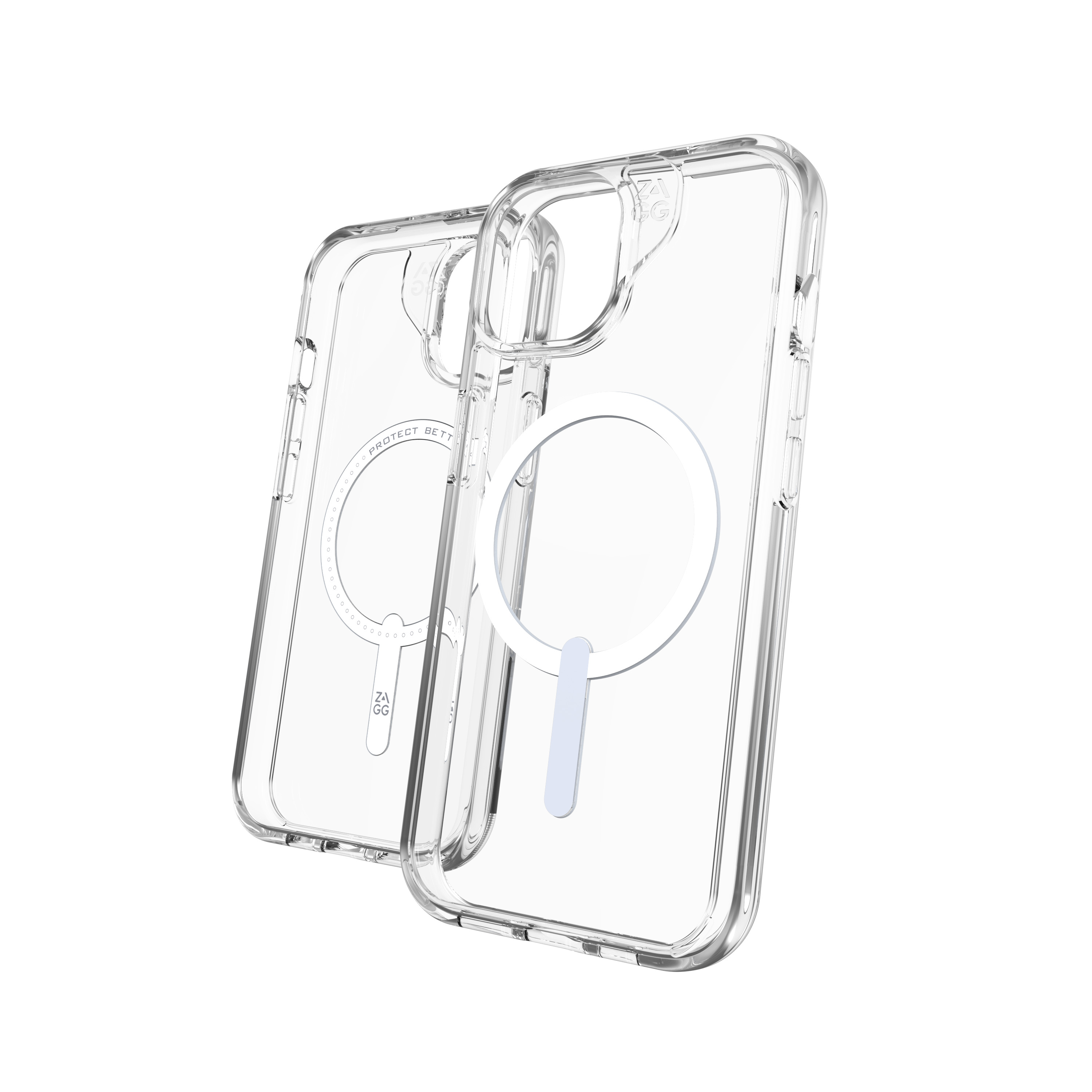 iPhone 15 Antibakterielle MagSafe Schutzhülle Crystal Palace Snap D3O aus Recycelten Materialien (702312616) - Transparent