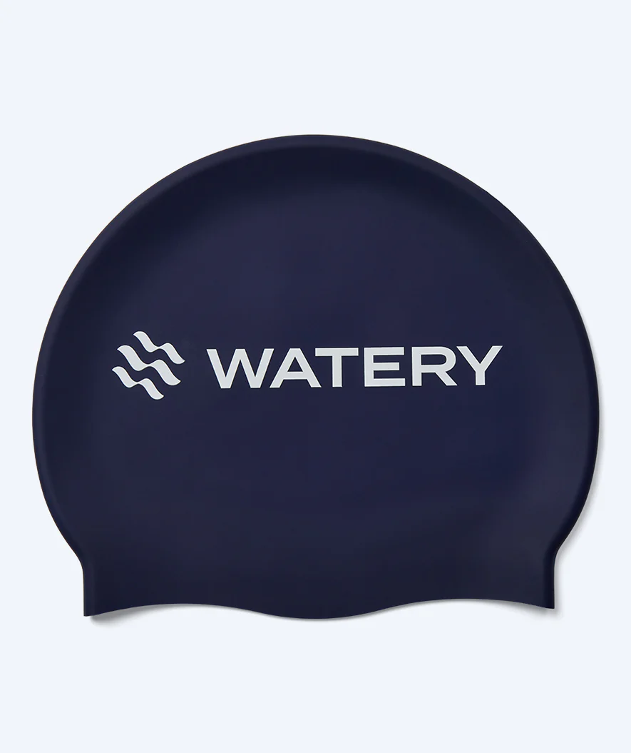 Watery badehætte til børn (3-10) - Signature - Mørkeblå