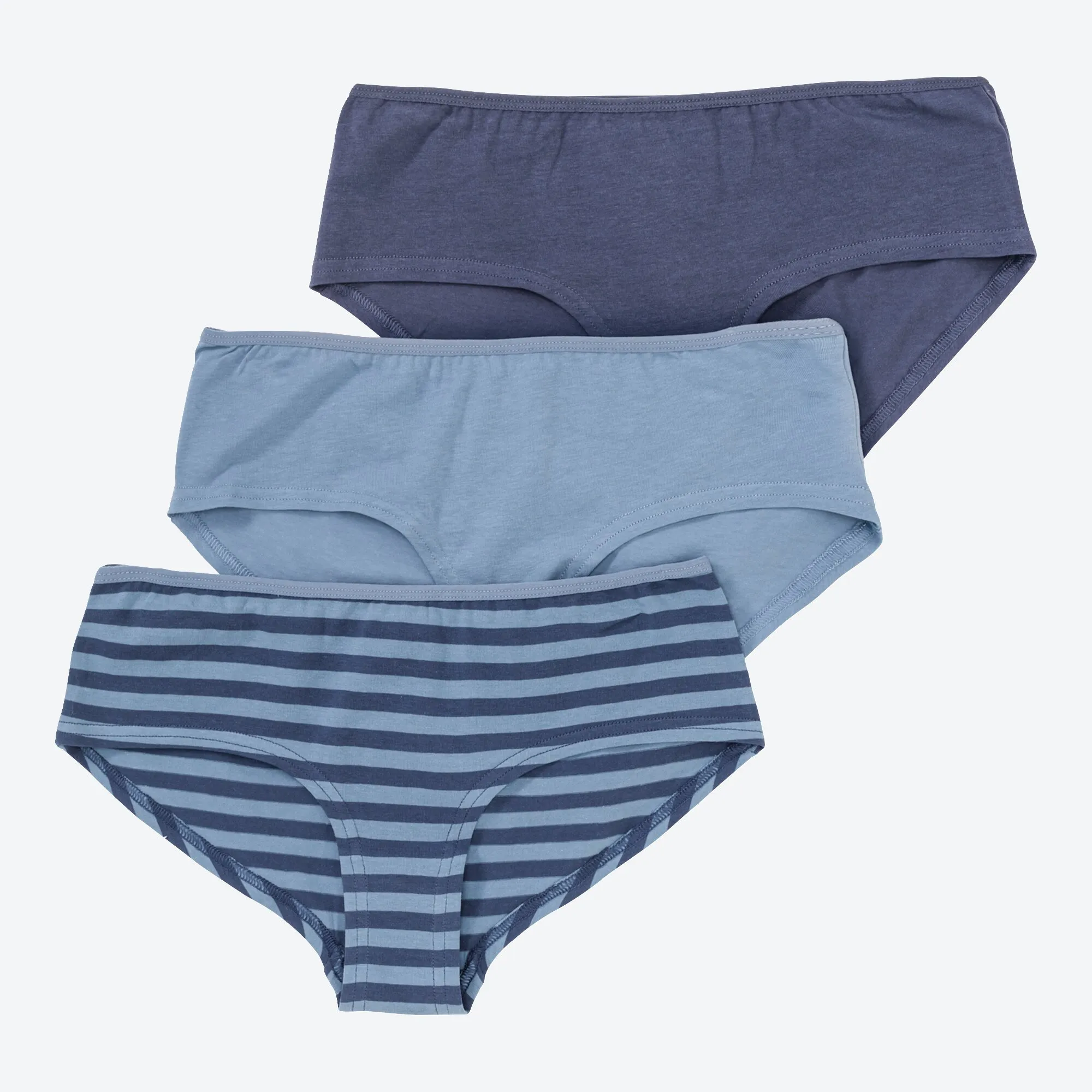 Damen-Panty mit Streifenmuster, 3er-Pack