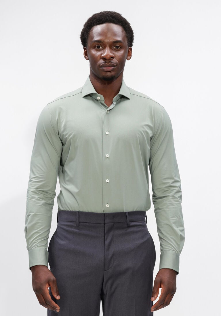 groene xacus overhemden active shirt 520ml