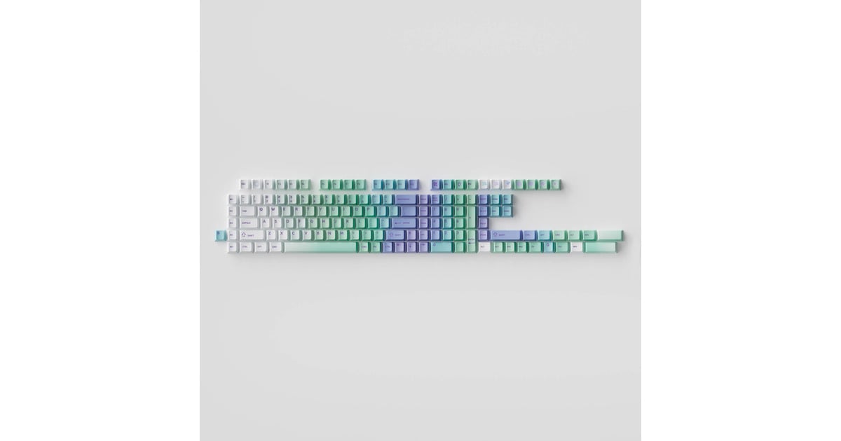 KeychronCloud and Snow - Cherry Profile Dye-Sub PBT Full Keycap Set keycaps  (140 Stuks)
