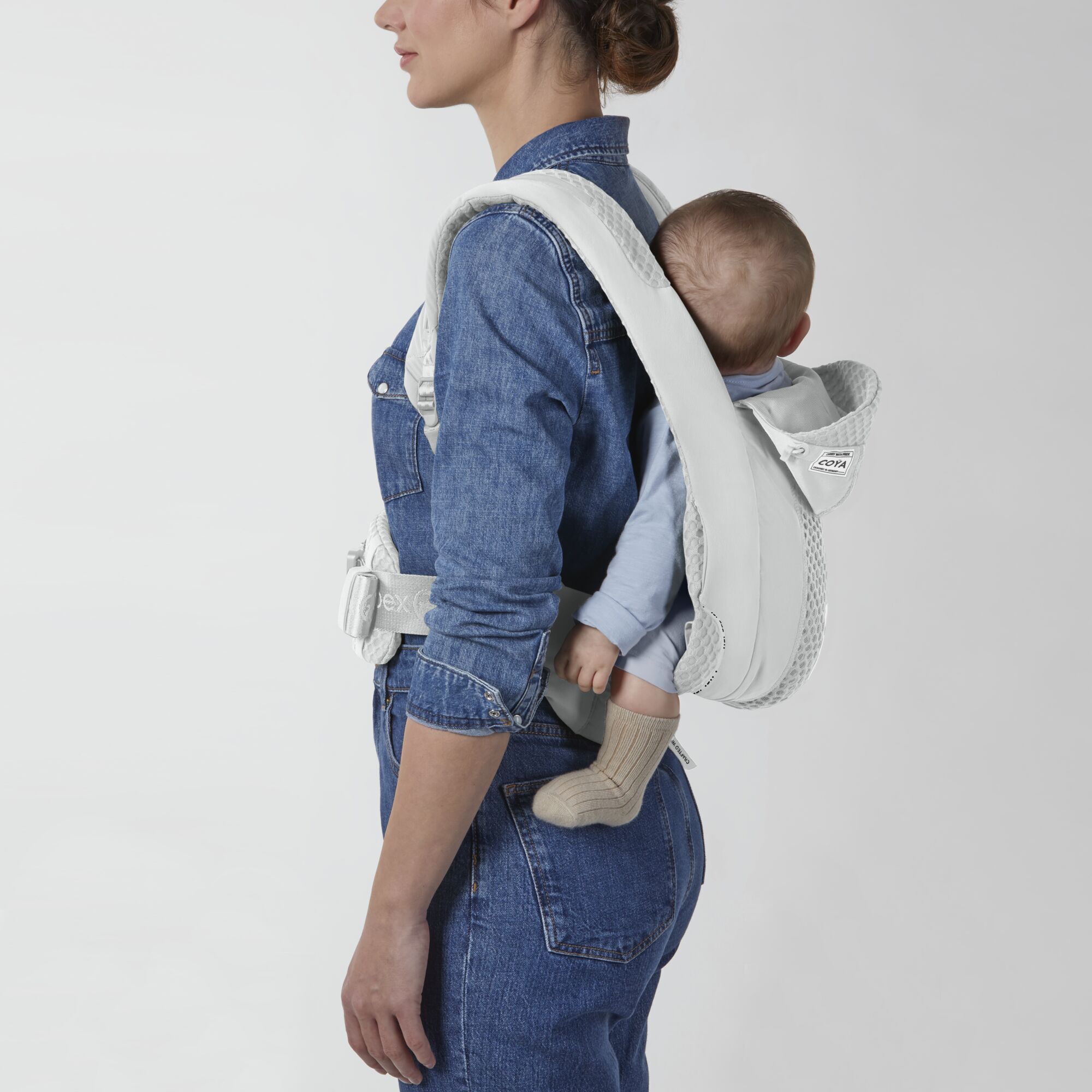 Coya Babytrage White