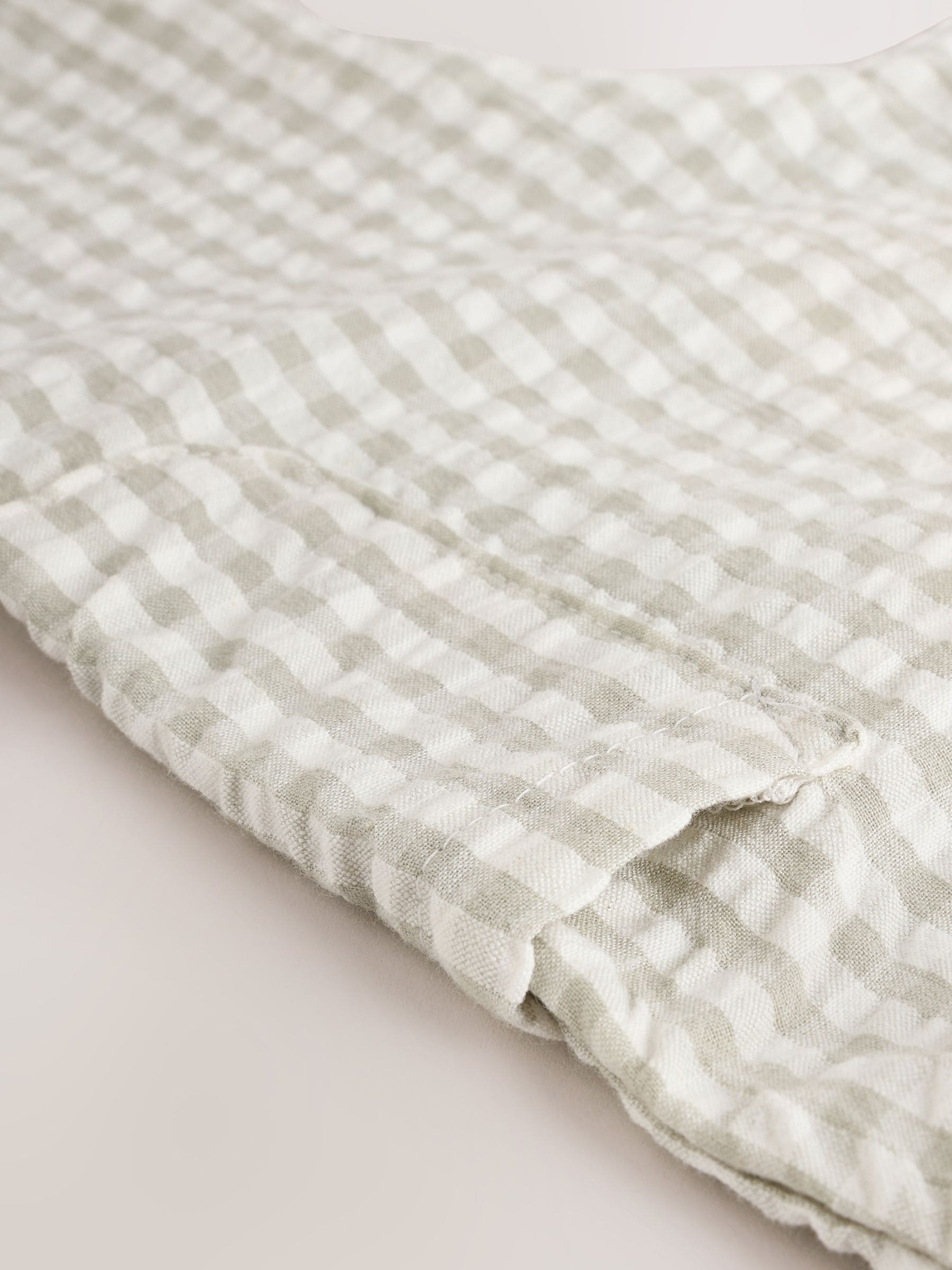 Groen geruit - Geweven bretelbroeken en bodysuit babyset (0mnd -2jr)