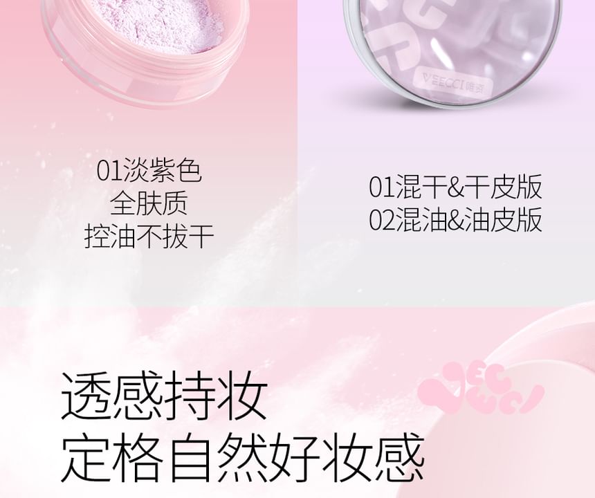 VEECCI - Olieregulerende Mist Soft Focus Setting Powder