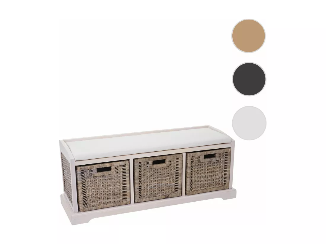 Banc Adana, blanc