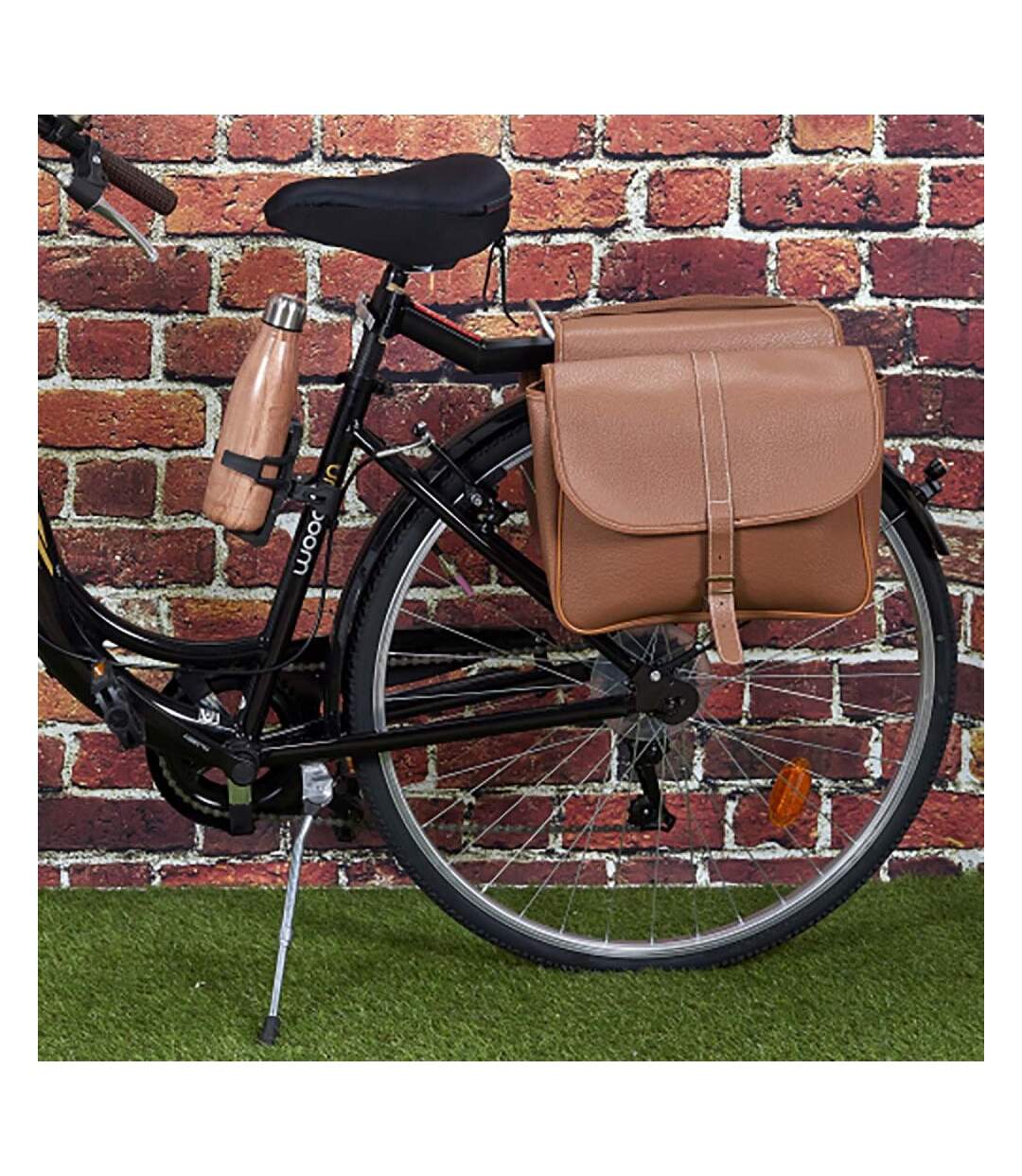 Sacoche double universelle en PU pour vélo 20L