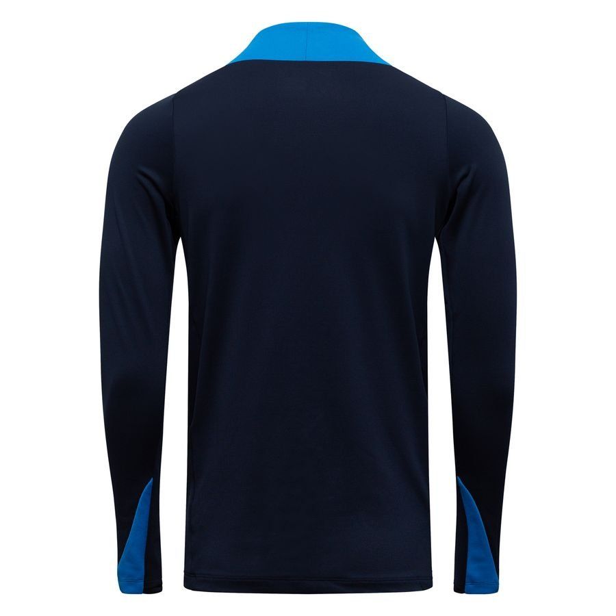 Chelsea Maillot d'Entraînement Dri-FIT Strike Drill - Bleu Foncé/Orange