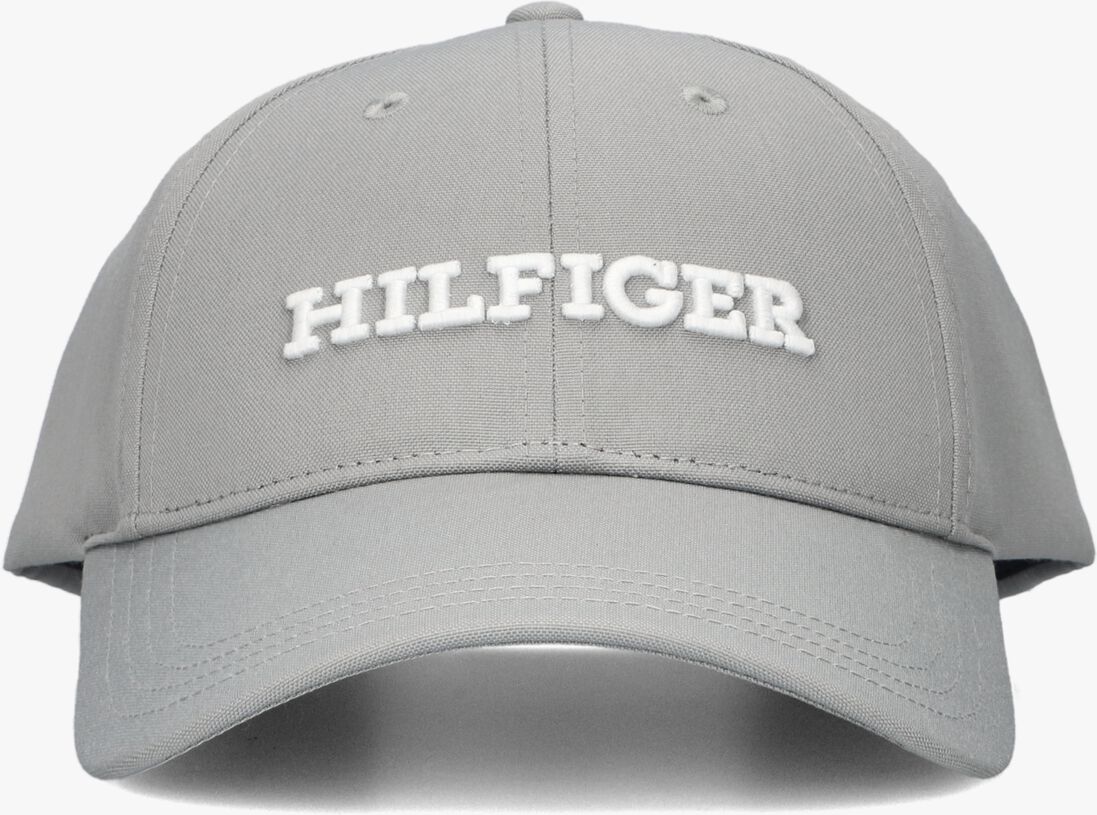 TOMMY HILFIGER grijze tommy hilfiger pet th monotype canvas 6 panel cap