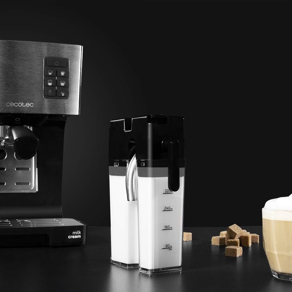 Cecotec Cafetera Express Semiautomatica Power Instant- ccino 20 (Inox)