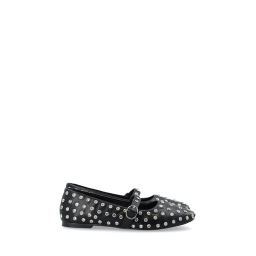 Bianco Fall Simili Mary Jane Ballerinasko, Black, 40